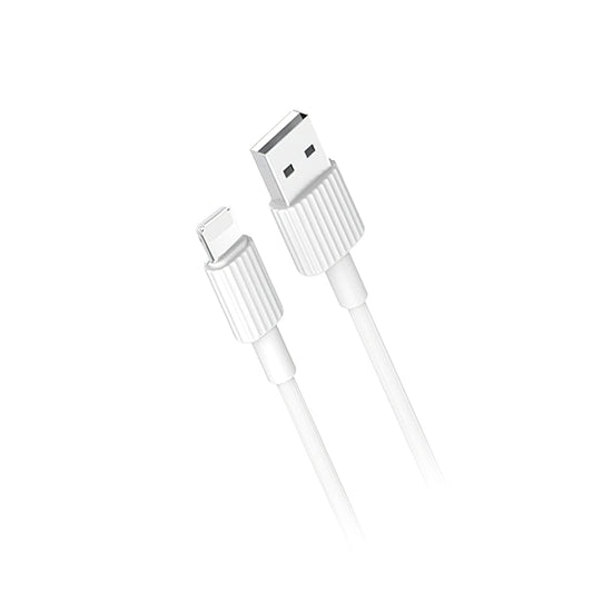 Kabel za podatke i punjenje USB-A - Lightning XO Design NB156, 18W, 1m, Bijeli