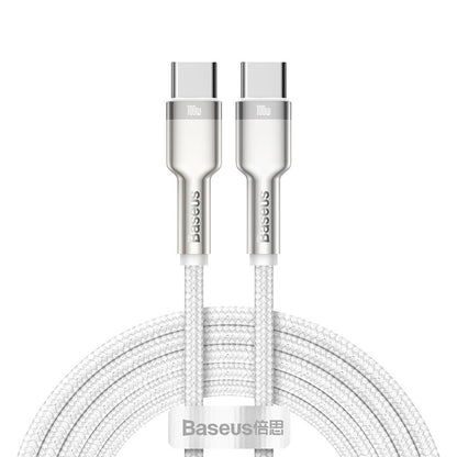 Kabel za Prijenos Podataka i Punjenje USB-C - USB-C Baseus Cafule, 100W, 2m, Bijeli CATJK-D02