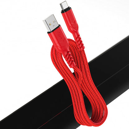 Kabel za podatke i punjenje USB-A - USB-C HOCO X59 Victory, 18W, 1m, Crveni