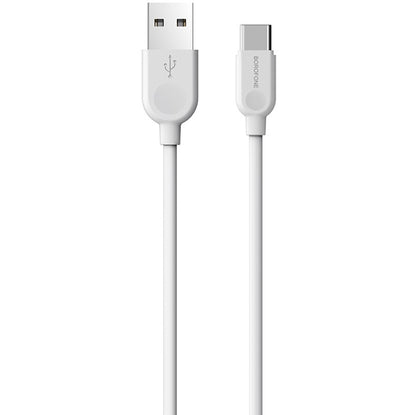 Kabel za Prijenos Podataka i Punjenje USB-A - USB-C Borofone BX14 LinkJet, 18W, 1m, Bijeli