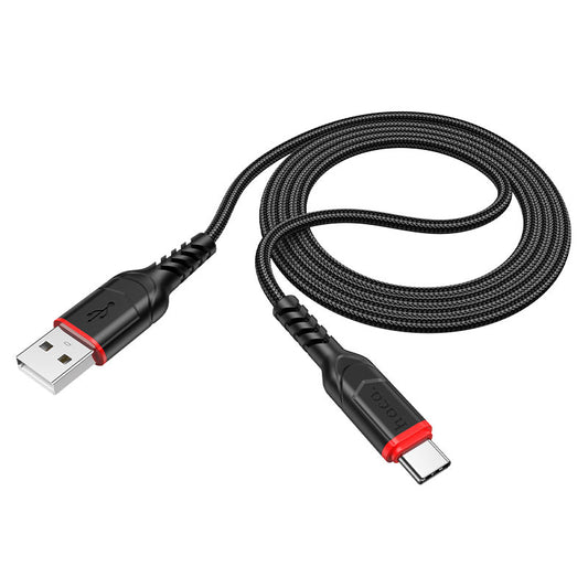 Kabel za podatke i punjenje USB-A - USB-C HOCO X59 Victory, 18W, 1m, Crni
