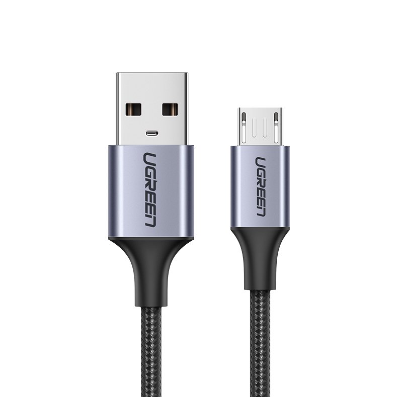 Kabel za podatke i punjenje USB-A - microUSB UGREEN US290, 18W, 1.5m, Crni