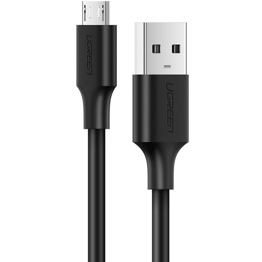 Kabel za Prijenos Podataka i Punjenje USB-A - microUSB UGREEN US289, 18W, 1m, Crni