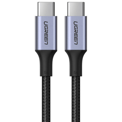 Kabel za Prijenos Podataka i Punjenje USB-C - USB-C UGREEN US316, 100W, 1m, Sivi