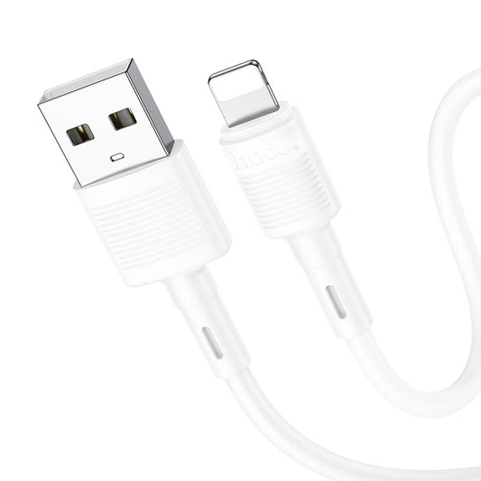 Kabel za prijenos podataka i punjenje USB-A - Lightning HOCO X83 Victory, 18W, 1m, Bijeli