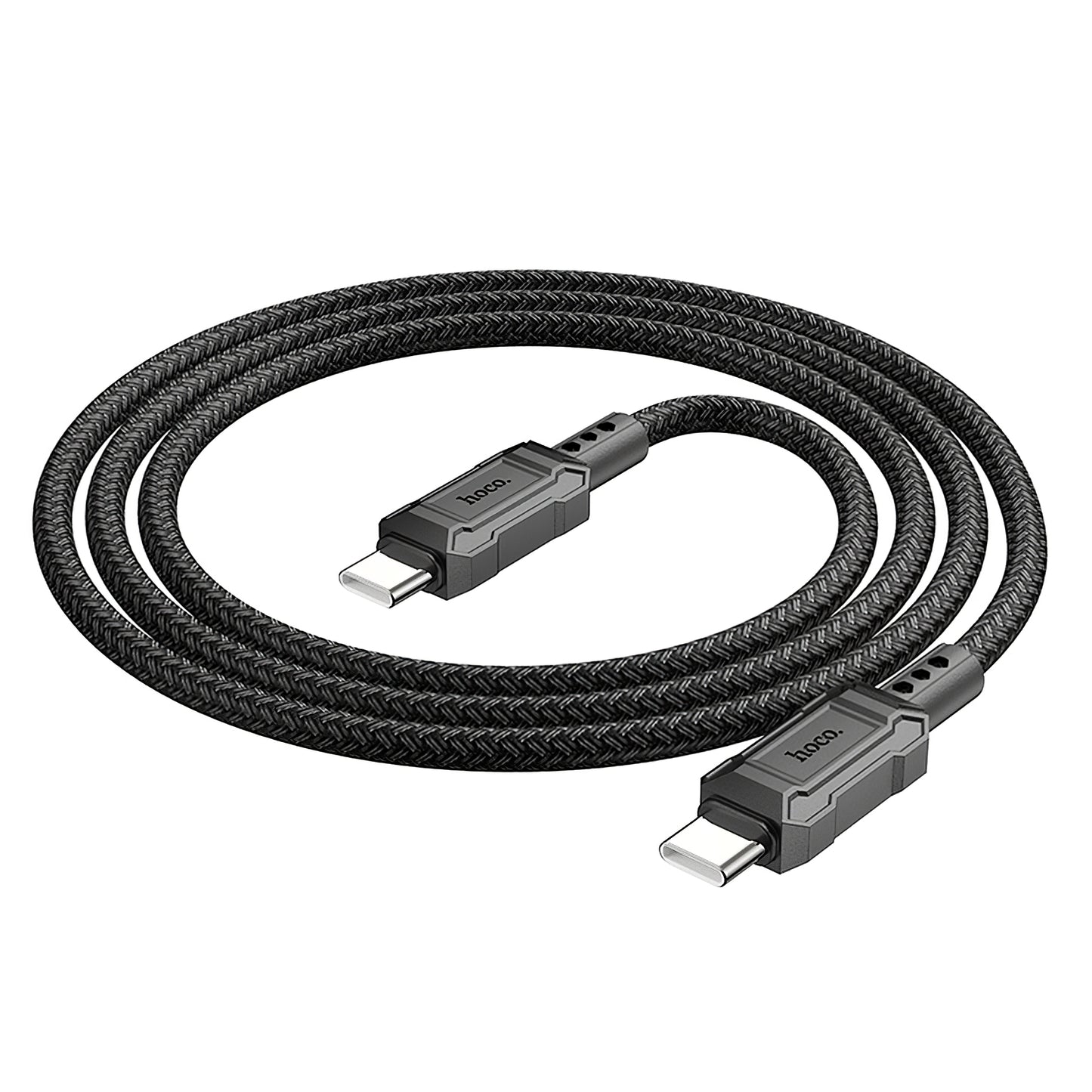 Kabel za Prijenos Podataka i Punjenje USB-C - USB-C HOCO Leader X94, 60W, 1m, Crni