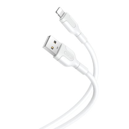 Kabel za prijenos podataka i punjenje USB-A - Lightning XO Design NB212, 18W, 1m, Bijeli