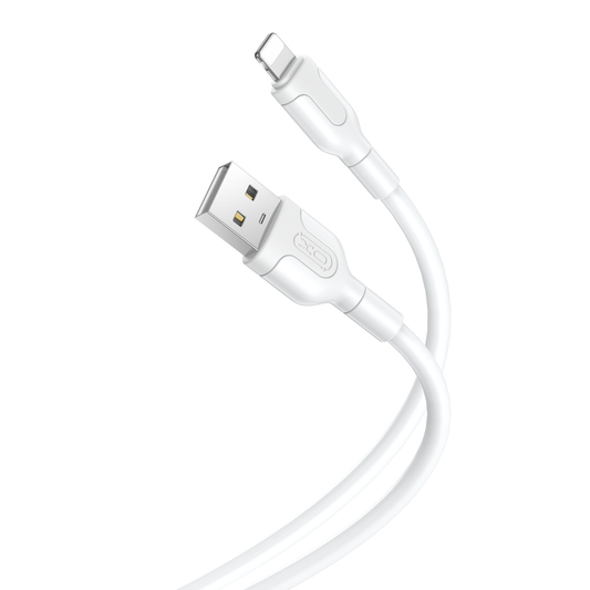 Kabel za prijenos podataka i punjenje USB-A - Lightning XO Design NB212, 18W, 1m, Bijeli