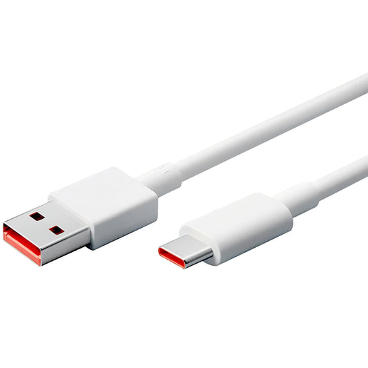 Kabel za Prijenos Podataka i Punjenje USB-A - USB-C Xiaomi, 65W, 1m, Bijeli 45010000154S