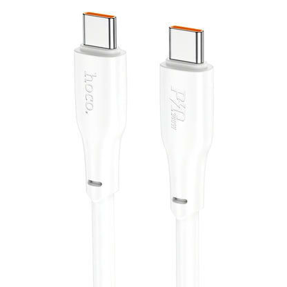 Kabel za Prijenos Podataka i Punjenje USB-C - USB-C HOCO X93, 240W, 1m, Bijeli