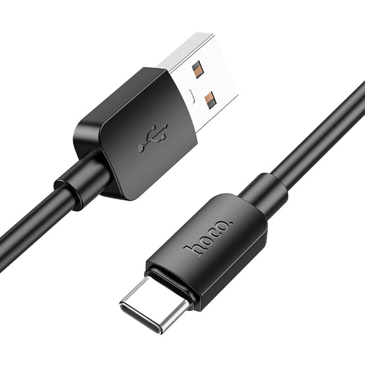 Kabel za prijenos podataka i punjenje USB-A - USB-C HOCO X96, 27W, 0.25m, Crni