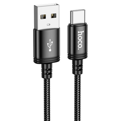 Kabel za podatke i punjenje USB-A - USB-C HOCO X91, 18W, 3m, Crni