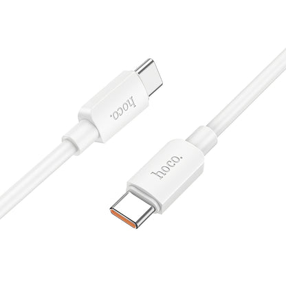 Kabel za podatke i punjenje USB-C - USB-C HOCO X96, 100W, 1m, Bijeli