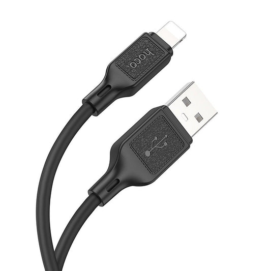 Kabel za prijenos podataka i punjenje USB-A - Lightning HOCO X90, 18W, 1m, Crni