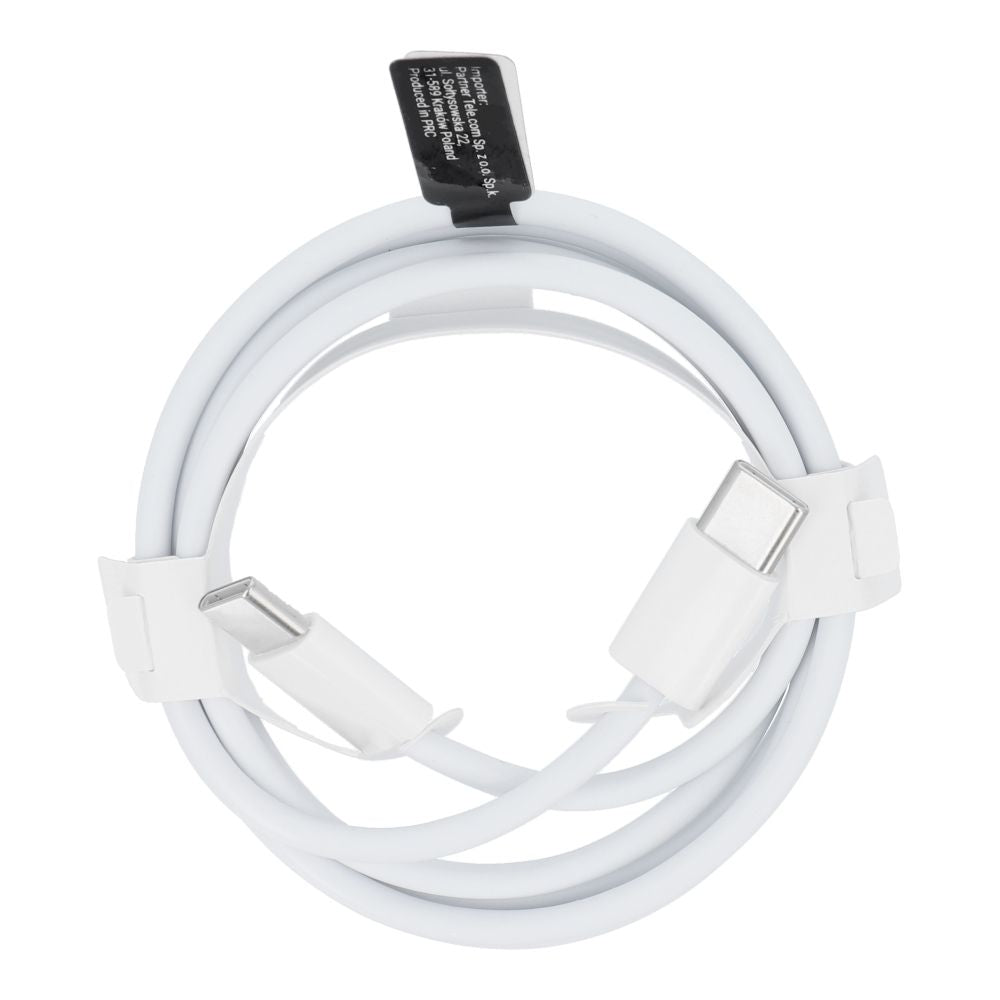 Kabel za Prijenos Podataka i Punjenje USB-C - USB-C OEM HD26 Box, 30W, 1m, Bijeli
