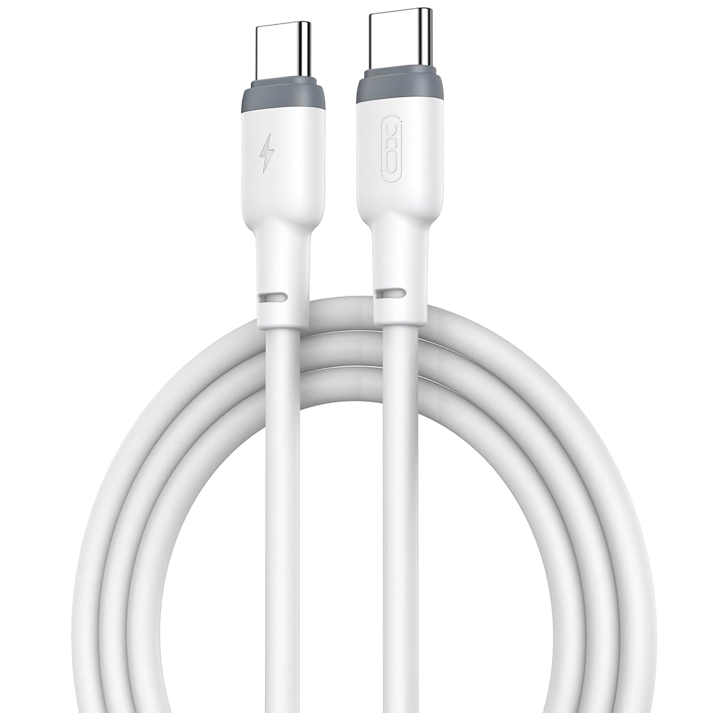 Kabel za Prijenos Podataka i Punjenje USB-C - USB-C XO Design NB208B, 60W, 1m, Bijeli