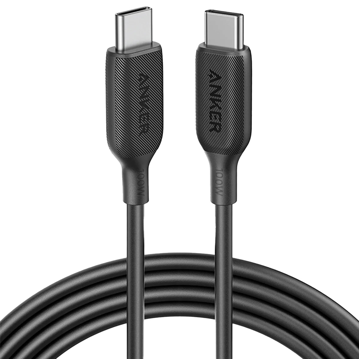 Kabel za Prijenos Podataka i Punjenje USB-C - USB-C Anker 543, 100W, 1.8m, Crni A80E2G11