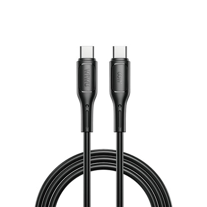 Kabel za Prijenos Podataka i Punjenje USB-C - USB-C WiWu Wi-C043E Starlink, 60W, 1m, Crni
