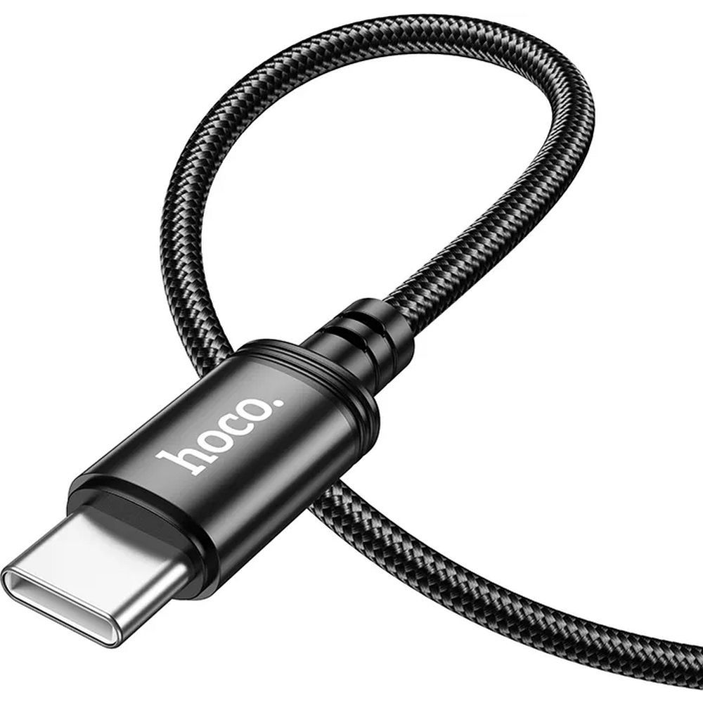 USB-C - USB-C HOCO X89 kabel za prijenos podataka i punjenje, 60W, 1m, crni