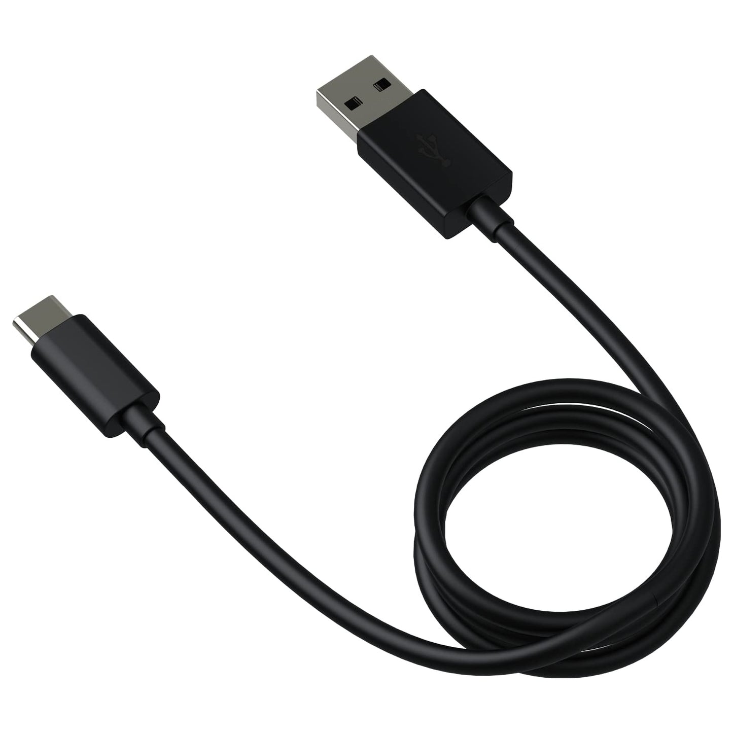 Kabel za Prijenos Podataka i Punjenje USB-A - USB-C Motorola, 1m, Crni S928D24352