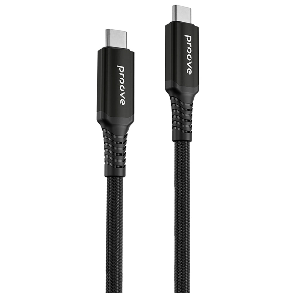 Kabel za prijenos podataka i punjenje USB-C - USB-C Proove Speed Line, 240W, 1m, Crni