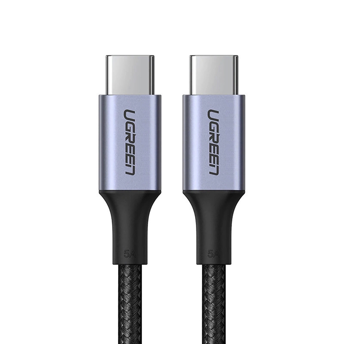 Kabel za podatke i punjenje USB-C - USB-C UGREEN US316, 100W, 1.5m, Sivi