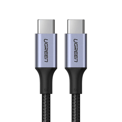 Kabel za podatke i punjenje USB-C - USB-C UGREEN US316, 100W, 1.5m, Sivi