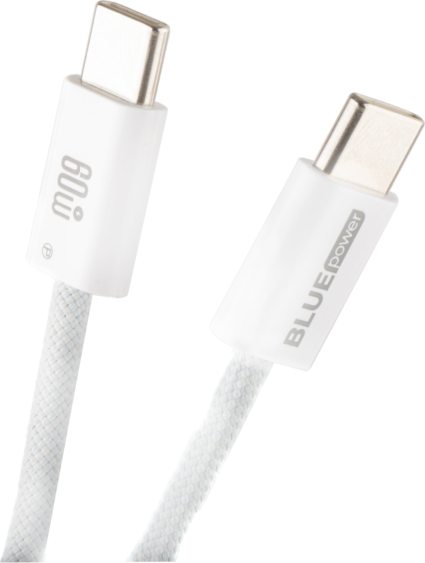 Kabel za podatke i punjenje USB-C - USB-C Blue Power NB-Q273, 60W, 1m, Bijeli