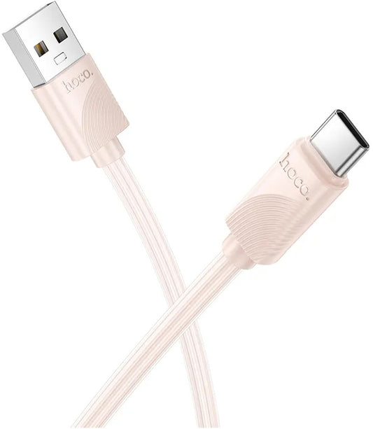 Kabel za podatke i punjenje USB-A - USB-C HOCO X114, 18W, 1m, Roza