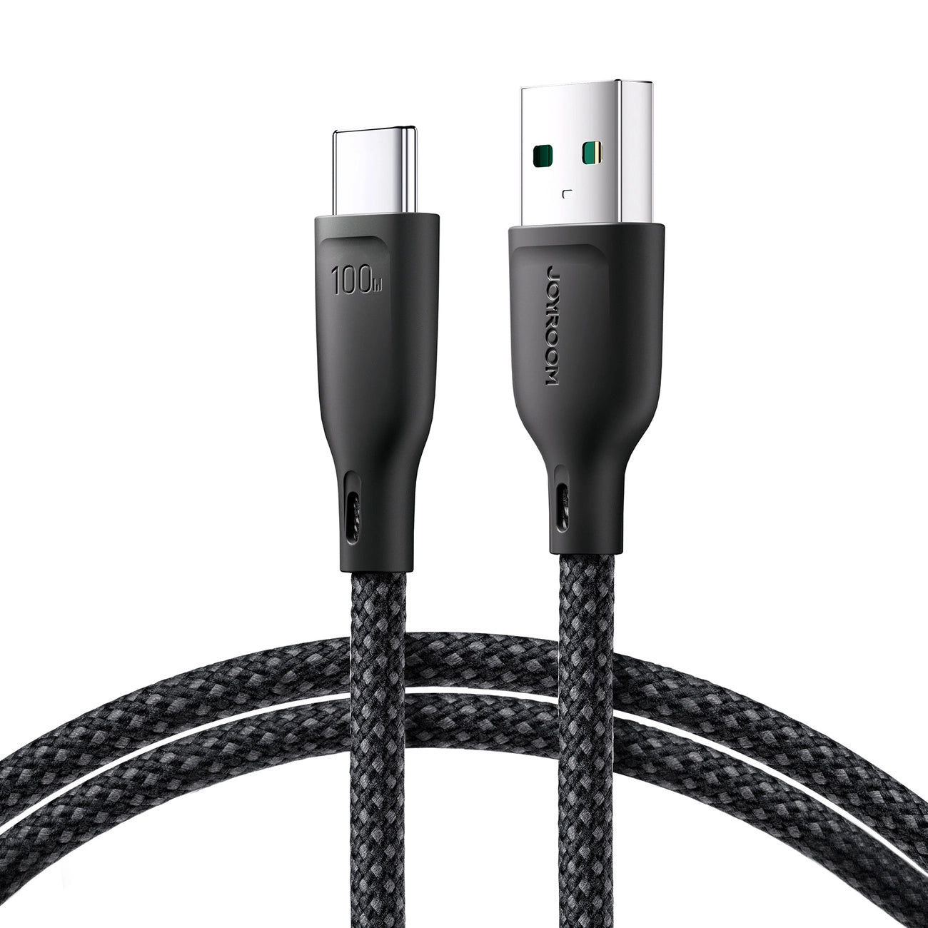 Kabel za podatke i punjenje USB-A - USB-C Joyroom Multi-Color S-A34, 100W, 1m, Crni