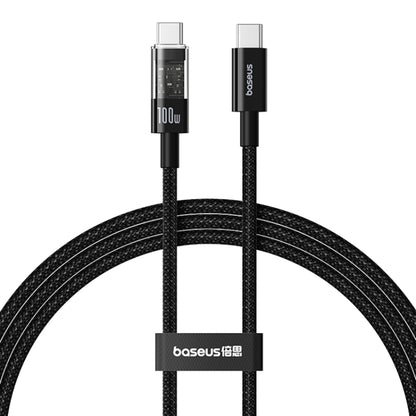 Kabel za prijenos podataka i punjenje USB-C - USB-C Baseus Gem, 100W, 1m, Crni P10373000111-00