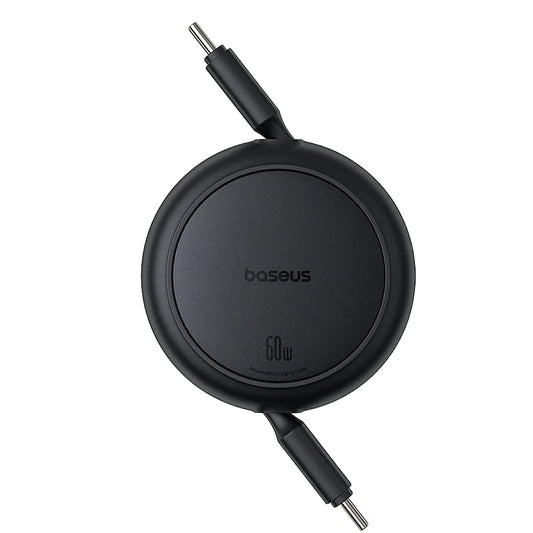 Kabel za podatke i punjenje USB-C - USB-C Baseus Free2Pull Mini Retractable, 60W, 1m, Crni P10364500111-01