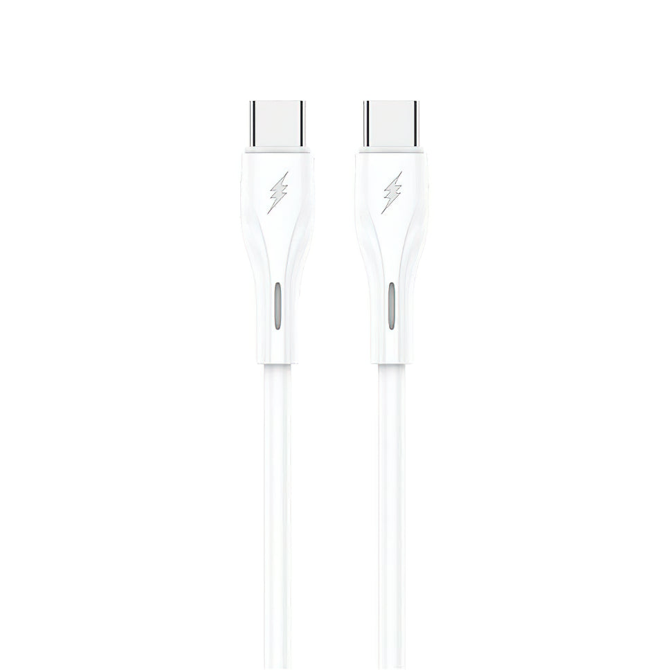 USB-C kabel za prijenos podataka i punjenje - USB-C Sendem M36C, 66W, 1m, Bijeli