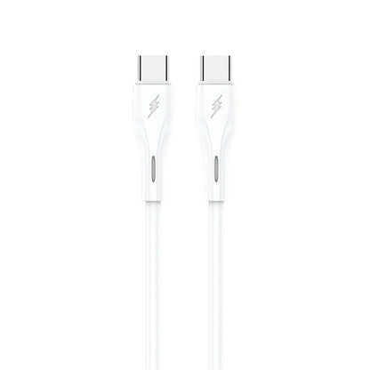 USB-C kabel za prijenos podataka i punjenje - USB-C Sendem M36C, 66W, 1m, Bijeli