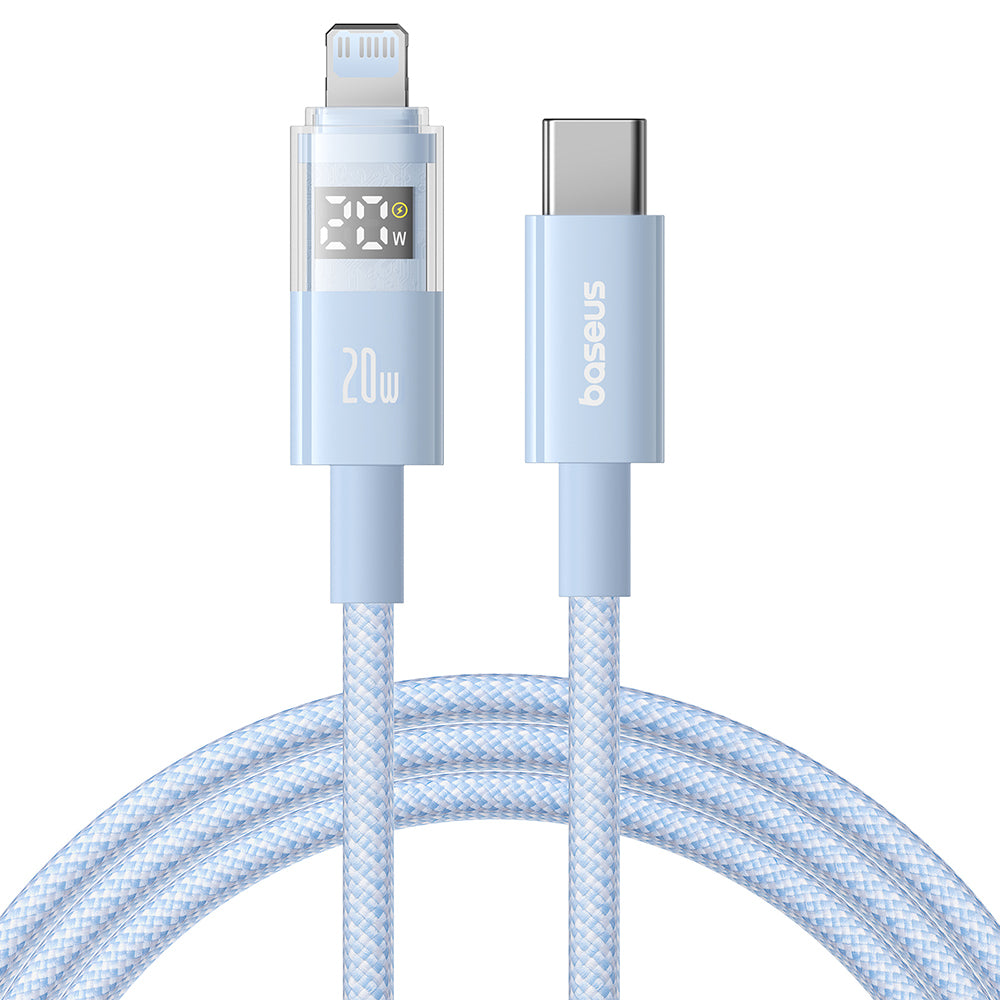 Kabel za podatke i punjenje USB-C - Lightning Baseus Display 2, 20W, 1m, Plavi P10382703311-00