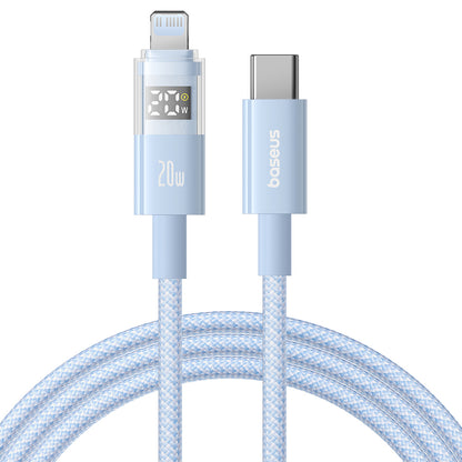 Kabel za podatke i punjenje USB-C - Lightning Baseus Display 2, 20W, 1m, Plavi P10382703311-00