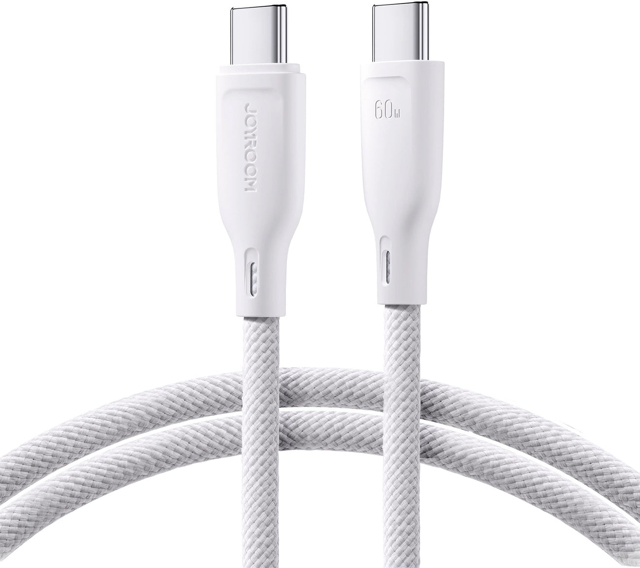 Kabel za podatke i punjenje USB-C - USB-C Joyroom Multi-Color S-A34, 60W, 1m, Bijeli