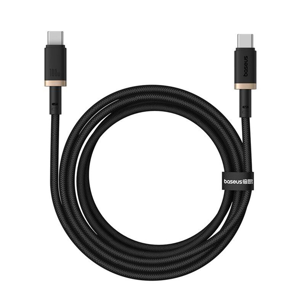 Kabel za podatke i punjenje USB-C - USB-C Baseus Dura Series, 100W, 2m, Zlatni P10377803U01-03