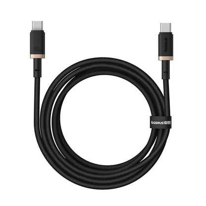 Kabel za podatke i punjenje USB-C - USB-C Baseus Dura Series, 100W, 2m, Zlatni P10377803U01-03