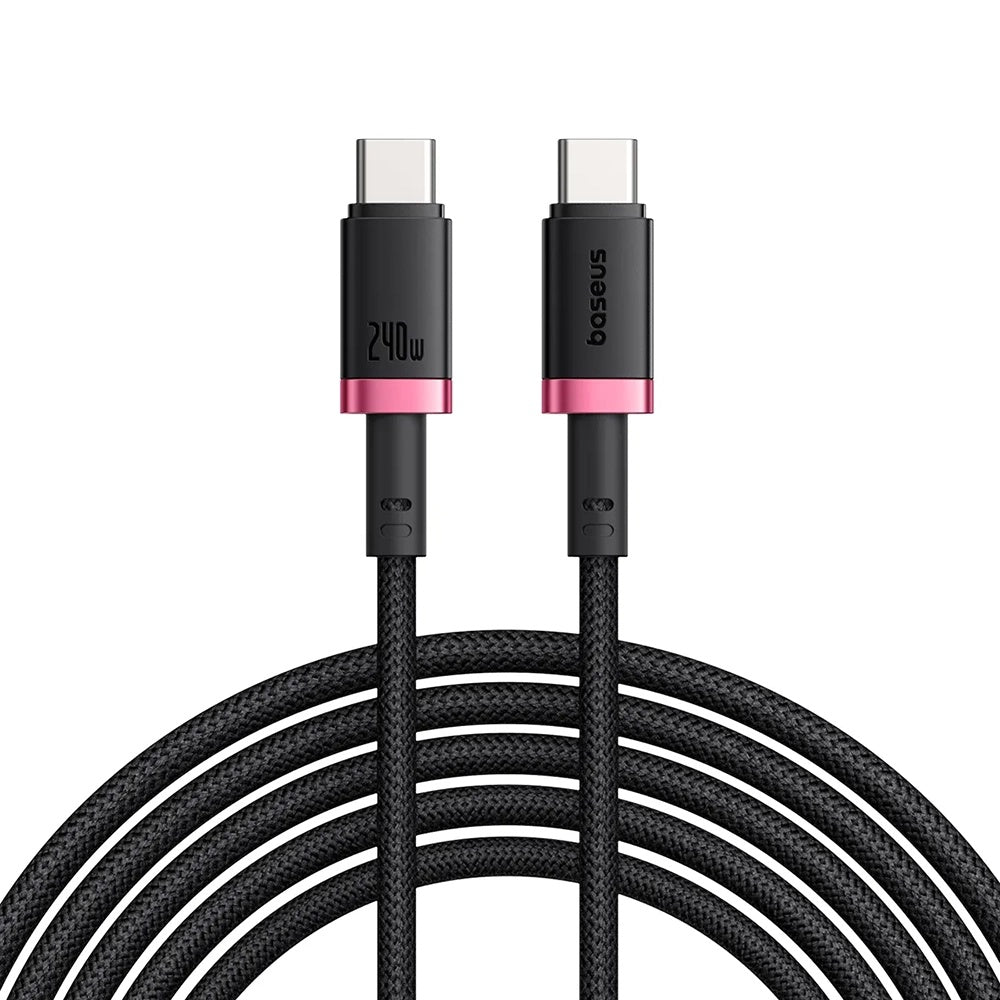 Kabel za podatke i punjenje USB-C - USB-C Baseus Dura Series, 240W, 1m, Crvena P10377803U03-01
