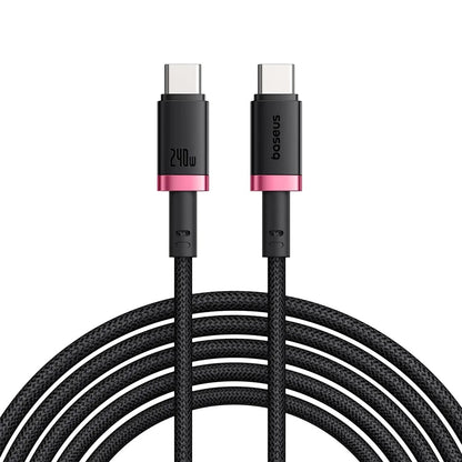 Kabel za podatke i punjenje USB-C - USB-C Baseus Dura Series, 240W, 1m, Crvena P10377803U03-01