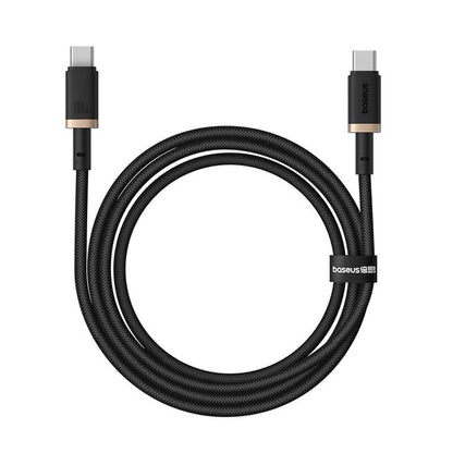 Kabel za podatke i punjenje USB-C - USB-C Baseus Dura Series, 100W, 1m, Zlatni P10377803U01-00