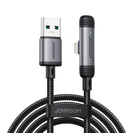 Kabel za podatke i punjenje USB-A - Lightning Joyroom S-A56 EnjoyX Angled, 18W, 1.2m, Crni