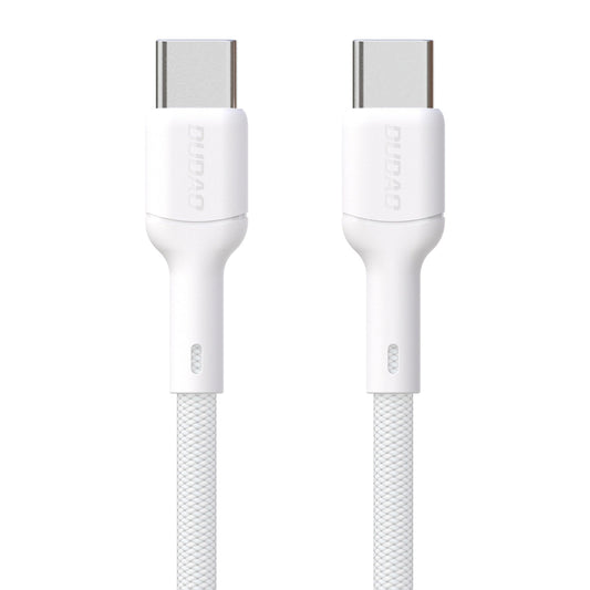 Kabel za podatke i punjenje USB-C - USB-C Dudao L9C, 65W, 1m, Bijeli