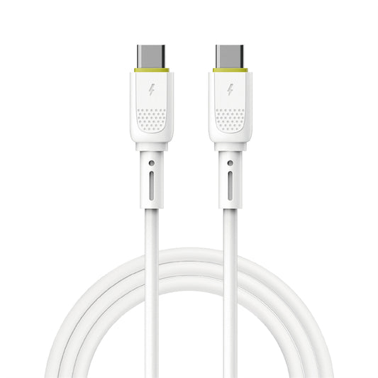 Kabel za podatke i punjenje USB-C - USB-C WiWu Wi-C034, 60W, 1.2m, Bijeli