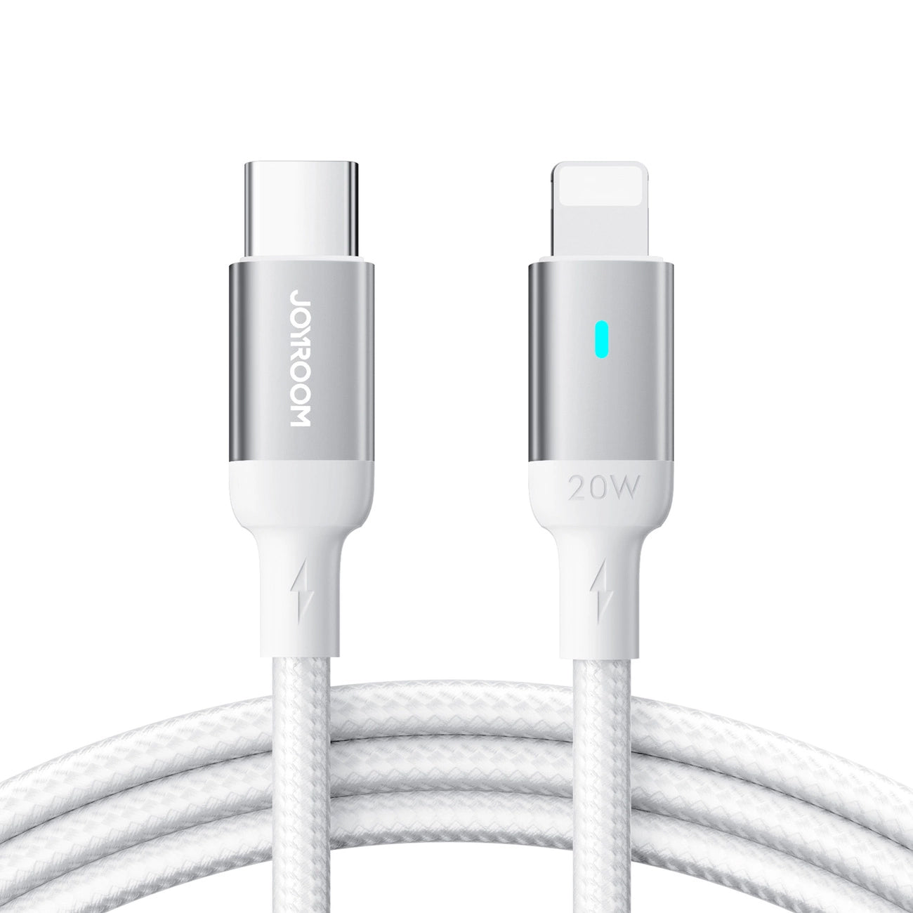 Kabel za prijenos podataka i punjenje USB-C - Lightning Joyroom S-A10, 20W, 1.2m, Bijeli
