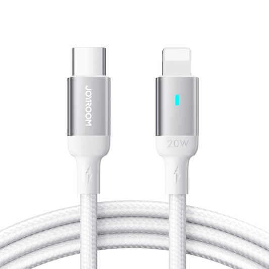 Kabel za prijenos podataka i punjenje USB-C - Lightning Joyroom S-A10, 20W, 1.2m, Bijeli