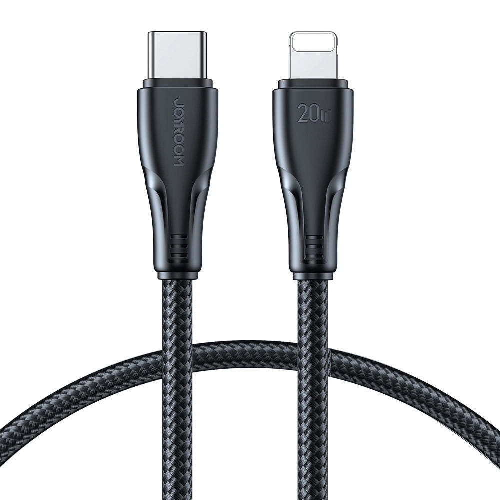 Kabel za prijenos podataka i punjenje USB-C - Lightning Joyroom S-A11, 20W, 0.25m, Crni