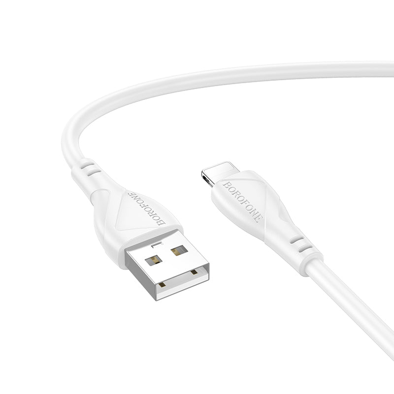 Kabel za podatke i punjenje USB-A - Lightning Borofone BX121 Energy, 18W, 1m, Bijeli
