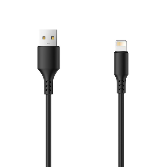 Kabel za podatke i punjenje USB-A - Lightning Setty, 18W, 1m, Crni